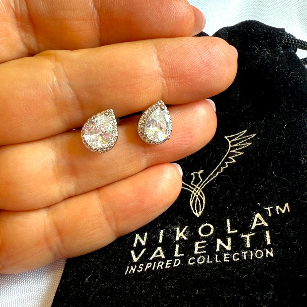 Nikola Valenti Teardrop Earrings Pierced Jewelry Women’s